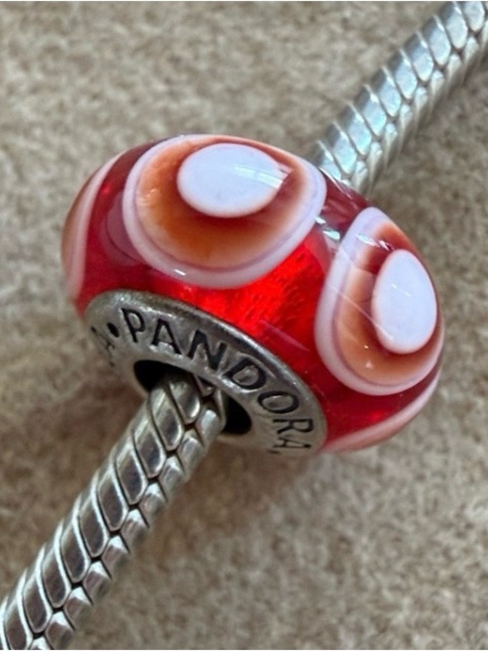 Pandora Retired Murano Glass Authentic Charm